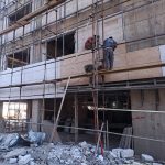 اجرا نمای ساختمان و کرتین وال نظری در شهر قدس