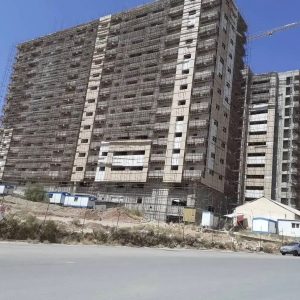 اجرا نمای ساختمان و کرتین وال نظری در شهر قدس
