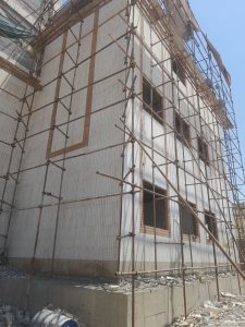 مشاهده سنگ کاری و آجرکاری نمای ساختمان کرمی در بوشهر در سامانه بهبود مشاغل