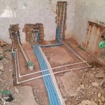 تاسیسات لوله کشی ساختمان رحیمی نژاد در بلوار گلستان شیراز