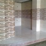 کاشی کاری و نما کاری ساختمان آسمان در شبستر