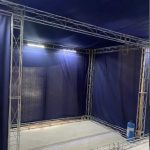 اجرای سازه نمایشگاهی اسپیس فریم در مشهد
