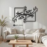 طراحی و ساخت تابلو شعر و کالیگرافی mpk در پیروزی تهران