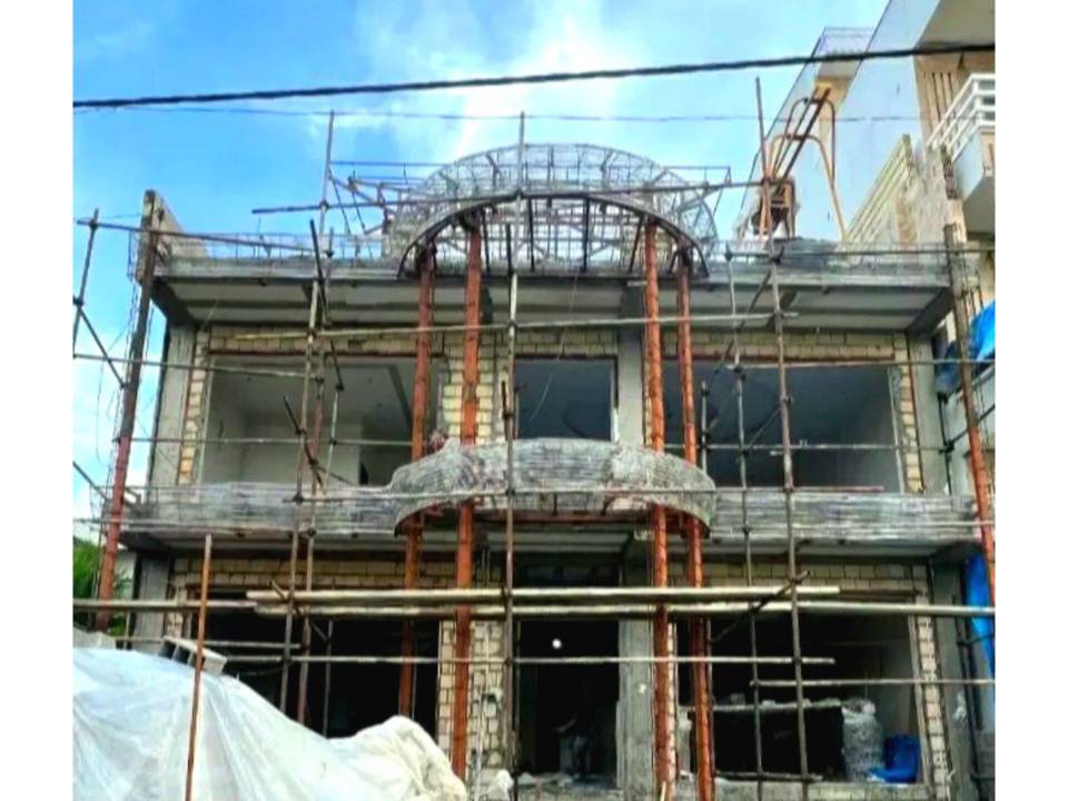 مشاهده اجرای رابیتس و نمای ساختمان نوین در تنکابن در سامانه بهبود مشاغل