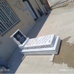 ساخت و اجرای سنگ مزار بین الحرمین در کرمانشاه