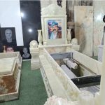 ساخت و اجرای سنگ مزار بین الحرمین در کرمانشاه
