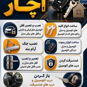 مشاهده کلیدسازی شبانه روزی آچار در زنجان در سامانه بهبود مشاغل