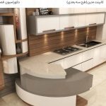 طراحی و ساخت کابینت قصر چوبین در سمنان