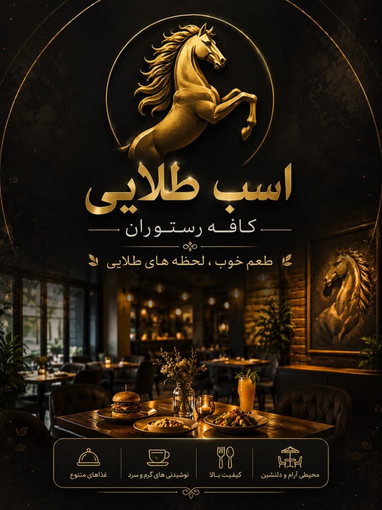 کافه رستوران اسب طلایی در کوتنا قائم شهر