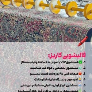 مشاهده قالیشویی اتوماتیک کاریز در هشتگرد در سامانه بهبود مشاغل