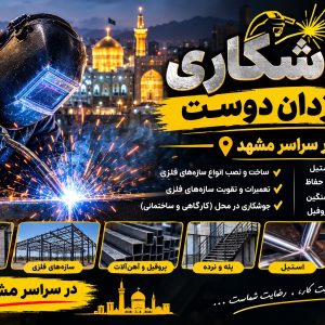 مشاهده جوشکاری یزدان دوست در مشهد در سامانه بهبود مشاغل