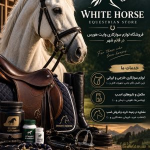 مشاهده فروشگاه لوازم سوارکاری وایت هورس white horse در کوتنا قائم شهر در سامانه بهبود مشاغل