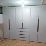 طراحی و اجرای کابینت آکس چوب در بلوار شیراز کرمان
