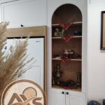 طراحی و اجرای کابینت آکس چوب در بلوار شیراز کرمان