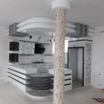 نقاشی ساختمان استاد مجتبی در بندر کنگان