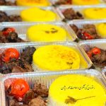 تهیه و توزیع غذای عمده ریژان در معلم رشت