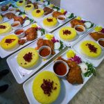 تهیه و توزیع غذای عمده ریژان در معلم رشت