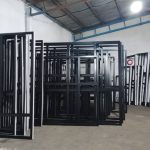 رنگ آمیزی پنجره دوجداره upvc پیشرو رنگ در سهرابیه کرج