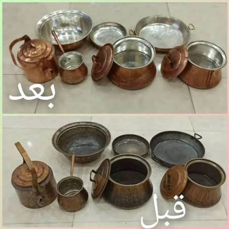 مشاهده خدمات سفید کردن ظروف مسی ماندگار در تبریز در سامانه بهبود مشاغل