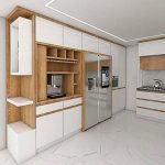 طراحی و اجرای کابینت دکوچوب در آب و برق مشهد