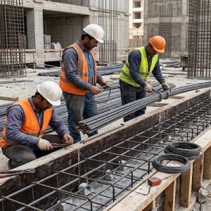 مشاهده اجرای آرماتوربندی و قالب بندی ساختمان احمدیان در کرمانشاه در سامانه بهبود مشاغل