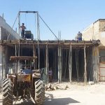 اجرای سقف تیرچه و بلوک رفاه ماهشهر در بندر ماهشهر