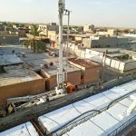 اجرای سقف تیرچه و بلوک رفاه ماهشهر در بندر ماهشهر