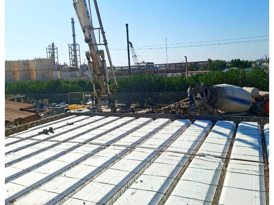 مشاهده اجرای سقف تیرچه و بلوک رفاه ماهشهر در بندر ماهشهر در سامانه بهبود مشاغل